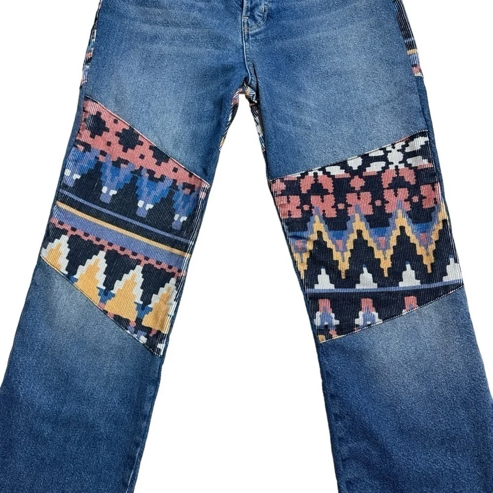 Free People Rocky Mountain Straight Leg Jeans US 26
